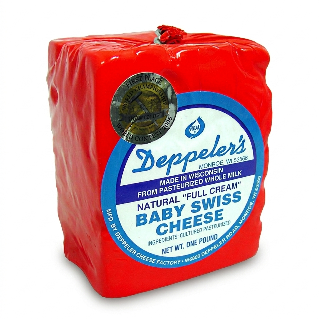 Baby Swiss Cheese 1 lb