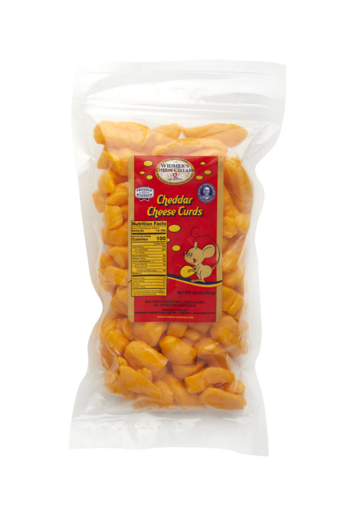 Cheddar Curds 1 LB. Widmer's Cheese Cellars
