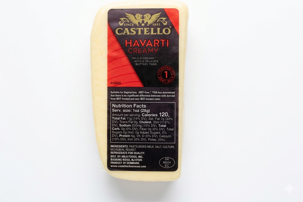 Havarti Cheese 1 LB.