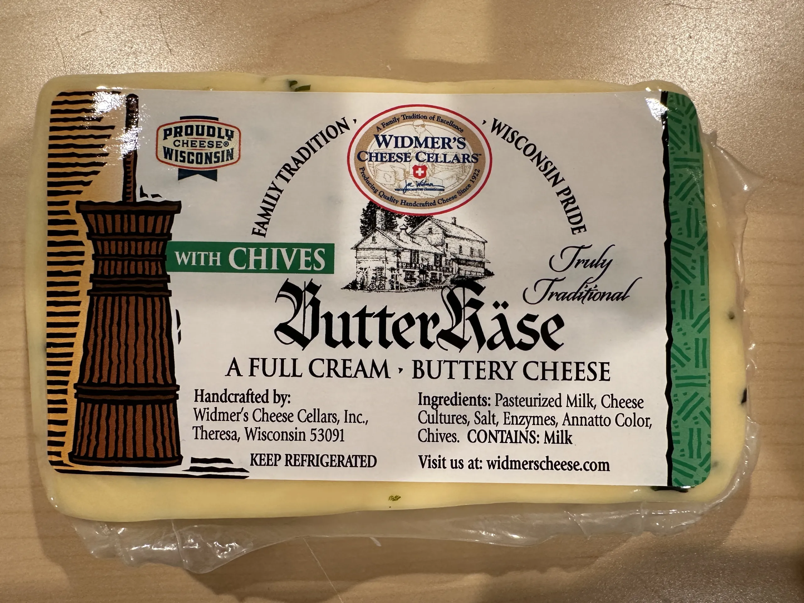 Butterkäse. Widmer's Cheese Cellars