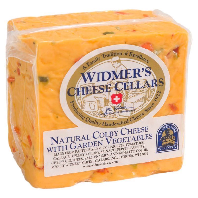 Vegetable Colby 14 OZ. Widmer's Cheese Cellars